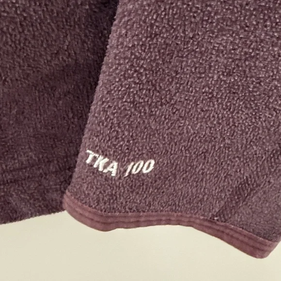 The North Face Women's TKA 100 Grape Fleece Full Zip Hoodie - Size Medium - Picture 7 of 12